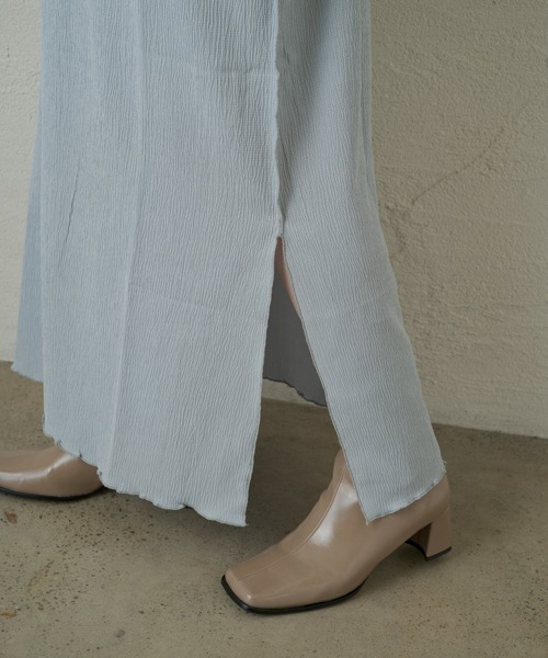 Kastane(カスタネ)の「配色パイピングキャミワンピース(ワンピース・レディース・ブルー/モカ・FREE)」の8枚目の写真