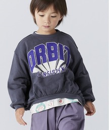 MARKEY'S | ストレッチ裏毛カレッジトレーナー （80～150cm）(Tシャツ/カットソー)