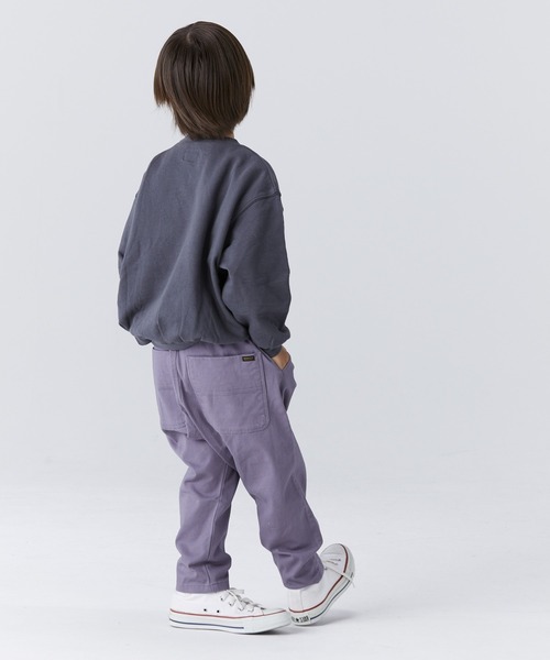 MARKEY'S(マーキーズ)の「ストレッチ裏毛カレッジトレーナー (80~150cm)(Tシャツ/カットソー・キッズ・チャコール/レッド/グリーン・100/130/120/80/95/110/140/90/150)」の6枚目の写真