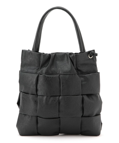 VIS(ビス)の「アクセントにぴったり。イントレチャート2WAYショルダー(ショルダーバッグ・レディース・ホワイト/ブラック/シルバー・FREE)」の7枚目の写真