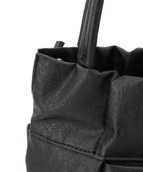 VIS(ビス)の「アクセントにぴったり。イントレチャート2WAYショルダー(ショルダーバッグ・レディース・ホワイト/ブラック/シルバー・FREE)」の19枚目の写真