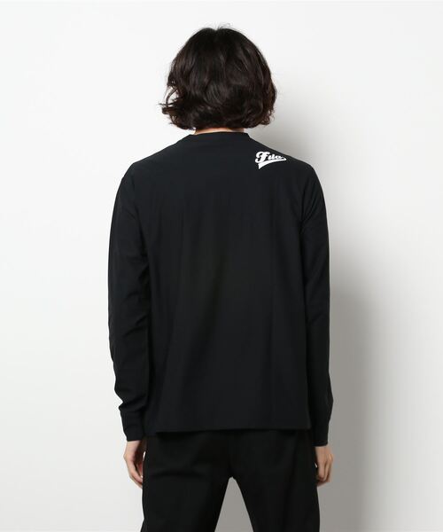 FILA(フィラ)の「【FILA / フィラ】ストレッチ フロント肩ロゴ 長袖Tシャツ /ユニセックス(Tシャツ/カットソー・メンズ・ブラック/ネイビー/ホワイト・MEDIUM/LARGE/X-LARGE)」の16枚目の写真