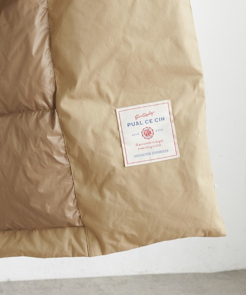 シンプリシテプリュス　フレンチダックダウン　ベスト　クリーニング済　美品 2025年最新SIMPLICITE PLUS ダウンベスト・キルティングベストの人気