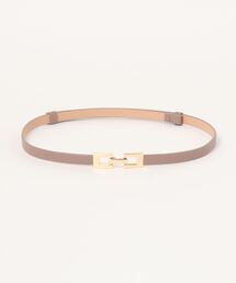 フェイクレザー×ビット金具デザインベルト