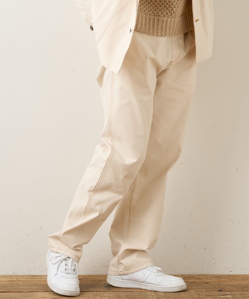 CIAOPANIC TYPY（チャオパニックティピー）の「CAVEダック ペインターパンツ（その他パンツ・メンズ・チャコールグレー/オフホワイト/マスタード・S/M/L）」の2枚目の写真