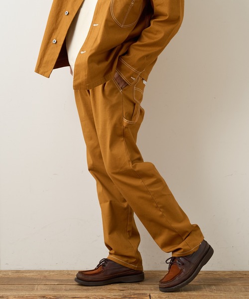 CIAOPANIC TYPY（チャオパニックティピー）の「CAVEダック ペインターパンツ（その他パンツ・メンズ・チャコールグレー/オフホワイト/マスタード・S/M/L）」の17枚目の写真