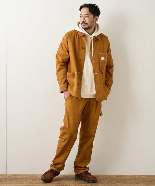 CIAOPANIC TYPY（チャオパニックティピー）の「CAVEダック ペインターパンツ（その他パンツ・メンズ・チャコールグレー/オフホワイト/マスタード・S/M/L）」の19枚目の写真