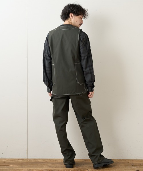 CIAOPANIC TYPY（チャオパニックティピー）の「CAVEダック ペインターパンツ（その他パンツ・メンズ・チャコールグレー/オフホワイト/マスタード・S/M/L）」の15枚目の写真