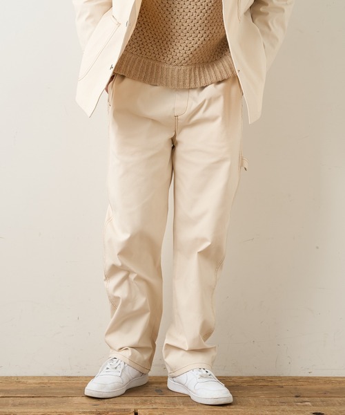 CIAOPANIC TYPY（チャオパニックティピー）の「CAVEダック ペインターパンツ（その他パンツ・メンズ・チャコールグレー/オフホワイト/マスタード・S/M/L）」の4枚目の写真