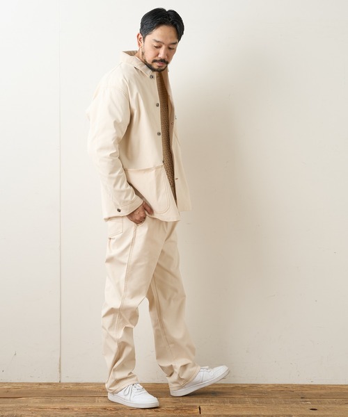 CIAOPANIC TYPY（チャオパニックティピー）の「CAVEダック ペインターパンツ（その他パンツ・メンズ・チャコールグレー/オフホワイト/マスタード・S/M/L）」の8枚目の写真