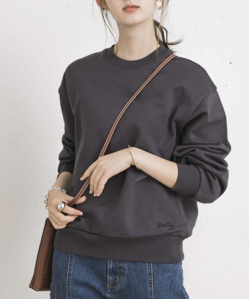 UR Lab.(アーバンリサーチラボ)の「『別注』『ユニセックス』Stan Ray×UR Lab. スウェットシャツ(スウェット・メンズ・チャコールグレー/ベージュ系その他・MEDIUM/SMALL/X-LARGE/LARGE)」の6枚目の写真