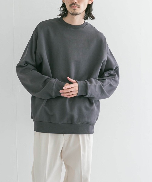 UR Lab.(アーバンリサーチラボ)の「『別注』『ユニセックス』Stan Ray×UR Lab. スウェットシャツ(スウェット・メンズ・チャコールグレー/ベージュ系その他・MEDIUM/SMALL/X-LARGE/LARGE)」の10枚目の写真