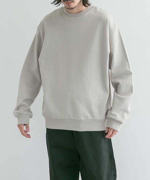 UR Lab.(アーバンリサーチラボ)の「『別注』『ユニセックス』Stan Ray×UR Lab. スウェットシャツ(スウェット・メンズ・チャコールグレー/ベージュ系その他・MEDIUM/SMALL/X-LARGE/LARGE)」の8枚目の写真