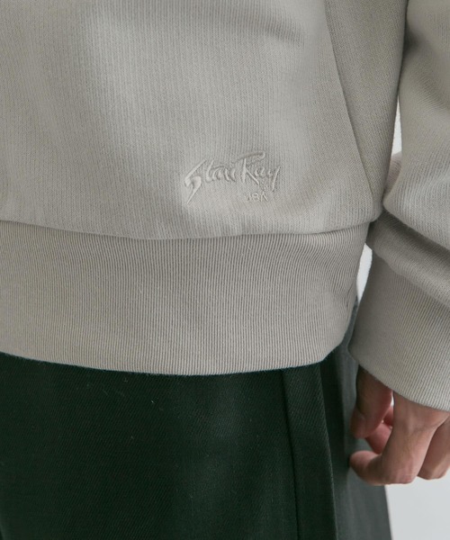 UR Lab.(アーバンリサーチラボ)の「『別注』『ユニセックス』Stan Ray×UR Lab. スウェットシャツ(スウェット・メンズ・チャコールグレー/ベージュ系その他・MEDIUM/SMALL/X-LARGE/LARGE)」の7枚目の写真