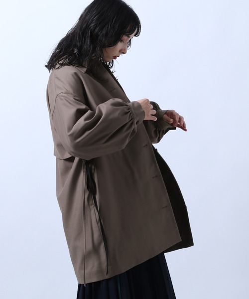 HARE（ハレ）の「TWダブルフラシコート(HARE)（テーラードジャケット