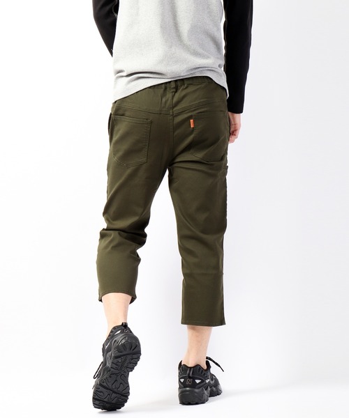 KRIFF MAYER（クリフメイヤー）の「4WAYストレッチクロップドパンツ（チノパンツ・メンズ・ベージュ/カーキ/ブラック/ネイビー・L/S/M/XL）」の5枚目の写真