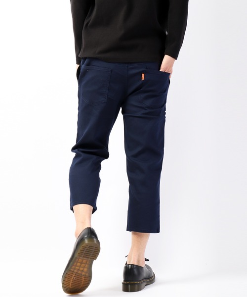 KRIFF MAYER（クリフメイヤー）の「4WAYストレッチクロップドパンツ（チノパンツ・メンズ・ベージュ/カーキ/ブラック/ネイビー・L/S/M/XL）」の17枚目の写真