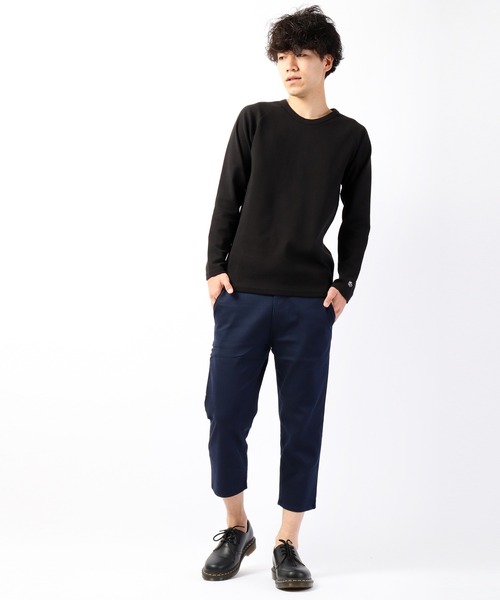 KRIFF MAYER（クリフメイヤー）の「4WAYストレッチクロップドパンツ（チノパンツ・メンズ・ベージュ/カーキ/ブラック/ネイビー・L/S/M/XL）」の18枚目の写真