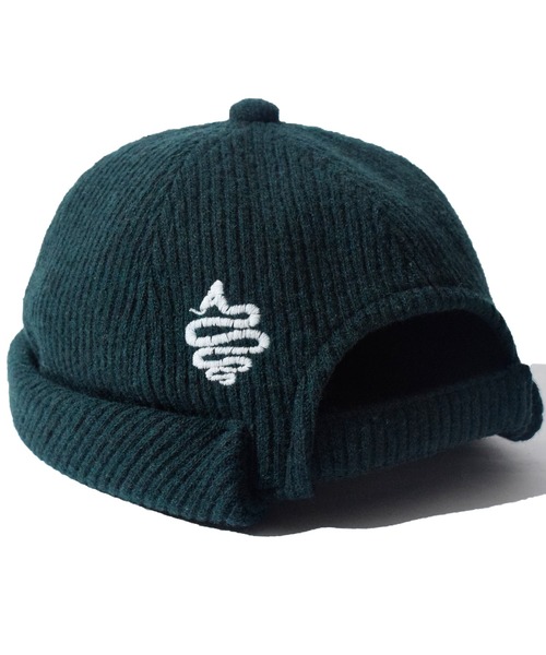 ALDIES（アールディーズ）の「Knitting Roll Cap / ニッティングロールキャップ（キャップ・メンズ・ブラック/グリーン/バーガンディー/ネイビー・FREE）」の18枚目の写真