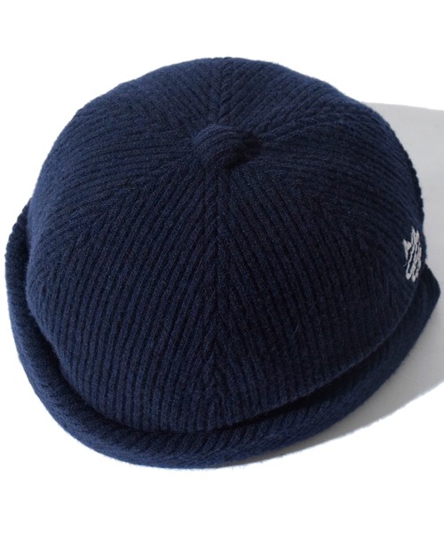 ALDIES（アールディーズ）の「Knitting Roll Cap / ニッティングロールキャップ（キャップ・メンズ・ブラック/グリーン/バーガンディー/ネイビー・FREE）」の15枚目の写真