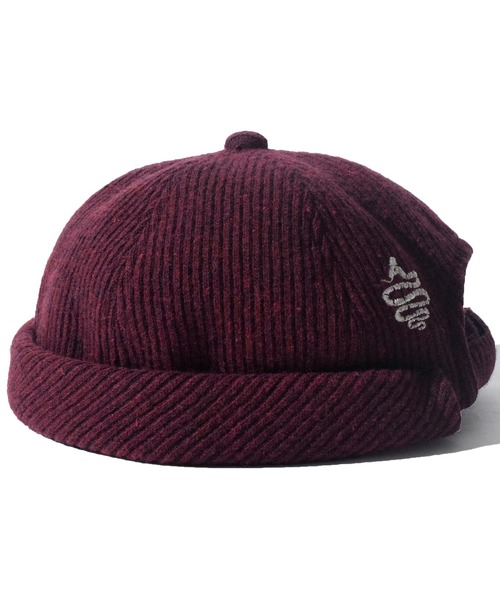 ALDIES（アールディーズ）の「Knitting Roll Cap / ニッティングロールキャップ（キャップ・メンズ・ブラック/グリーン/バーガンディー/ネイビー・FREE）」の12枚目の写真