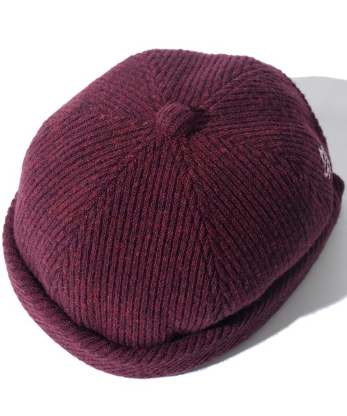 ALDIES（アールディーズ）の「Knitting Roll Cap / ニッティングロールキャップ（キャップ・メンズ・ブラック/グリーン/バーガンディー/ネイビー・FREE）」の20枚目の写真