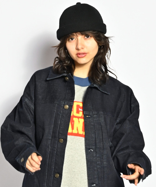 ALDIES（アールディーズ）の「Knitting Roll Cap / ニッティングロールキャップ（キャップ・メンズ・ブラック/グリーン/バーガンディー/ネイビー・FREE）」の21枚目の写真