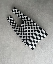 AS KNOW AS plus | チェッカーニットバッグ(トートバッグ)