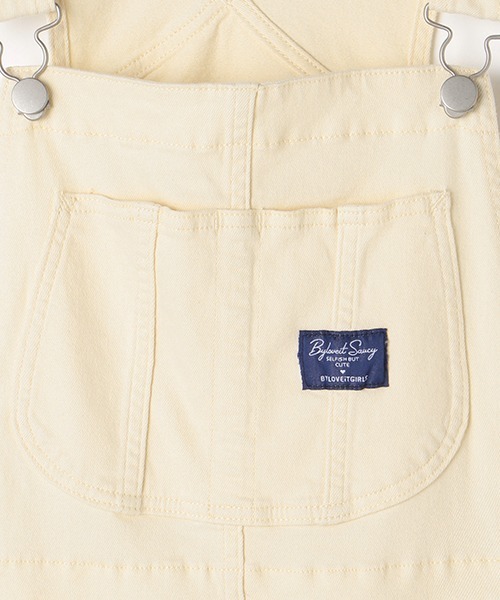 by LOVEiT（バイラビット）の「オーバーオール（サロペット/オーバーオール・キッズ・ネイビー/ブラック/アイボリー・120cm/150cm/160cm）」の9枚目の写真