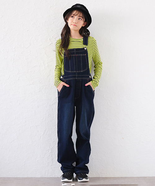 by LOVEiT（バイラビット）の「オーバーオール（サロペット/オーバーオール・キッズ・ネイビー/ブラック/アイボリー・120cm/150cm/160cm）」の17枚目の写真