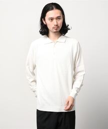 TOKYO SHIRTS（トウキョウシャツ）の「長袖ニットポロシャツ