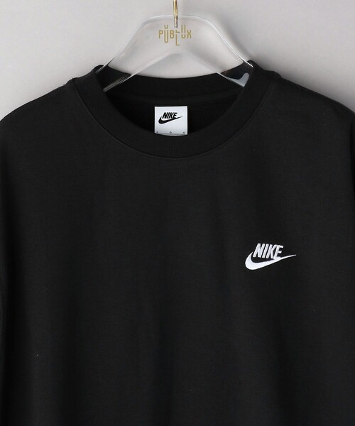 NIKE（ナイキ）の「【NIKE/ナイキ】クラブフレンチテリークルー/プルオーバースウェット/BV2667（スウェット・メンズ・ブラック/グレー・SMALL/MEDIUM/LARGE/X-LARGE/XX-LARGE）」の4枚目の写真