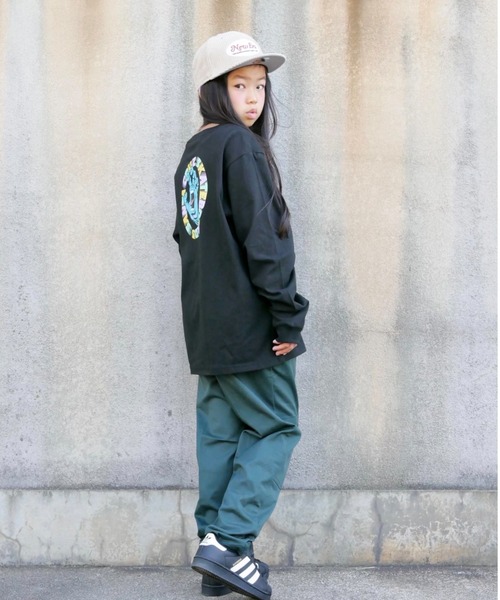 ムラサキスポーツ by 花音（ムラサキスポーツバイカノン）の「花音ｘムラサキスポーツ SANTACRUZ/サンタクルーズ キッズ バックプリントロンT 21A622-42（Tシャツ/カットソー・キッズ・ブラック/ホワイト/ベージュ・130cm/150cm/140cm/160cm）」の19枚目の写真