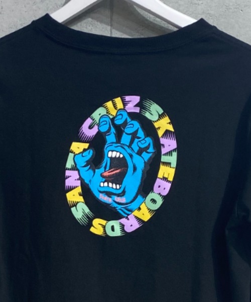 ムラサキスポーツ by 花音（ムラサキスポーツバイカノン）の「花音ｘムラサキスポーツ SANTACRUZ/サンタクルーズ キッズ バックプリントロンT 21A622-42（Tシャツ/カットソー・キッズ・ブラック/ホワイト/ベージュ・130cm/150cm/140cm/160cm）」の10枚目の写真