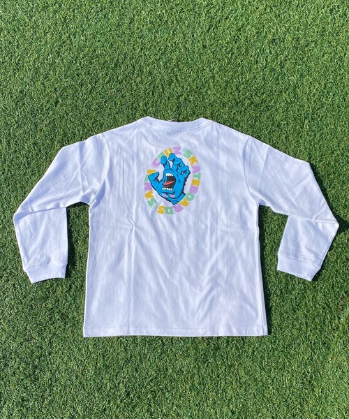 ムラサキスポーツ by 花音（ムラサキスポーツバイカノン）の「花音ｘムラサキスポーツ SANTACRUZ/サンタクルーズ キッズ バックプリントロンT 21A622-42（Tシャツ/カットソー・キッズ・ブラック/ホワイト/ベージュ・130cm/150cm/140cm/160cm）」の5枚目の写真