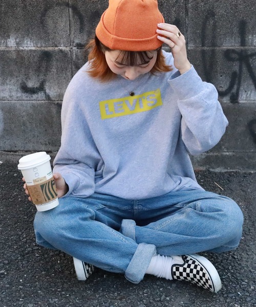 Levi's（リーバイス）の「【Levi's】グラフィックスウェット（スウェット・レディース・グレー・L/M/S）」の5枚目の写真