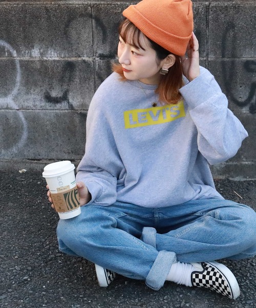 Levi's（リーバイス）の「【Levi's】グラフィックスウェット（スウェット・レディース・グレー・L/M/S）」の4枚目の写真