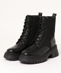 koe | ニットレースアップタンクソールブーツ*(ブーツ)