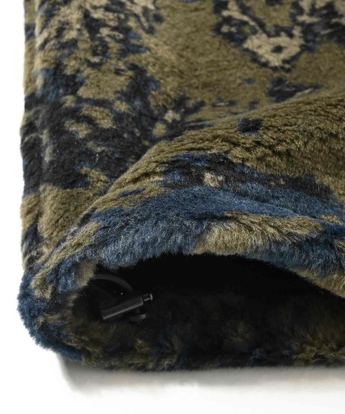 Carhartt WIP（カーハートダブリューアイピー）の「Carhartt WIP カーハート ワークインプログレス ハイプレインズ ボアフリース ジャケット（ブルゾン・メンズ・ブラック/カーキ・S/M/L）」の8枚目の写真