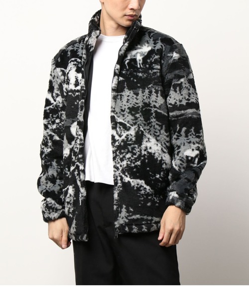 Carhartt WIP（カーハートダブリューアイピー）の「Carhartt WIP カーハート ワークインプログレス ハイプレインズ ボアフリース ジャケット（ブルゾン・メンズ・ブラック/カーキ・S/M/L）」の14枚目の写真