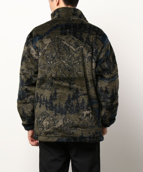 Carhartt WIP（カーハートダブリューアイピー）の「Carhartt WIP カーハート ワークインプログレス ハイプレインズ ボアフリース ジャケット（ブルゾン・メンズ・ブラック/カーキ・S/M/L）」の17枚目の写真