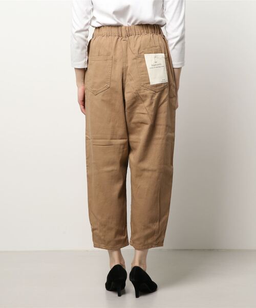 Samansa Mos2（サマンサ モスモス）の「カツラギ裏起毛ベーグルパンツ（その他パンツ・レディース・ベージュ/パープル/グリーン/キナリ・ﾌﾘ-）」の8枚目の写真