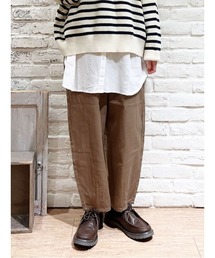 Samansa Mos2 | カツラギ裏起毛ベーグルパンツ(その他パンツ)