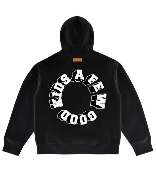 A FEW GOOD KIDS(ア フュー グッド キッズ)の「A'GEM/9 × .kom『A FEW GOOD KIDS/ア フュー グッド キッズ』3D LOGO HOODIE/裏起毛 3Dロゴ プルオーバーパーカー(パーカー・メンズ・ホワイト/ブラック/ブルー・XL)」の11枚目の写真