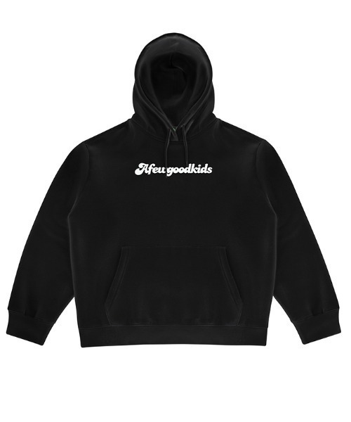A FEW GOOD KIDS(ア フュー グッド キッズ)の「A'GEM/9 × .kom『A FEW GOOD KIDS/ア フュー グッド キッズ』3D LOGO HOODIE/裏起毛 3Dロゴ プルオーバーパーカー(パーカー・メンズ・ホワイト/ブラック/ブルー・XL)」の7枚目の写真