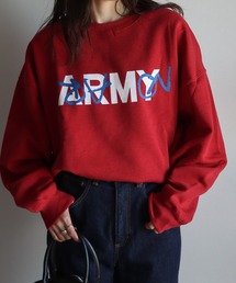 カレッジロゴスウェット