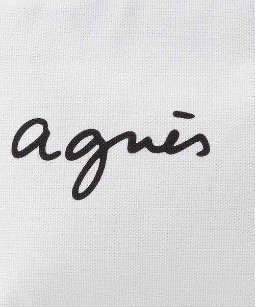 agnes b.（アニエスベー）の「S137 E SAC ロゴハンドバッグ（ハンドバッグ・キッズ・ホワイト・UNI）」の5枚目の写真