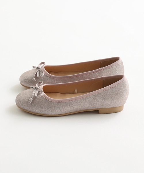 OLIVE des OLIVE（オリーブデオリーブ）の「春色バレーシューズ（バレエシューズ・レディース・ゴールド/オフホワイト/ホワイト/ピンク・MEDIUM/SMALL/LARGE）」の6枚目の写真