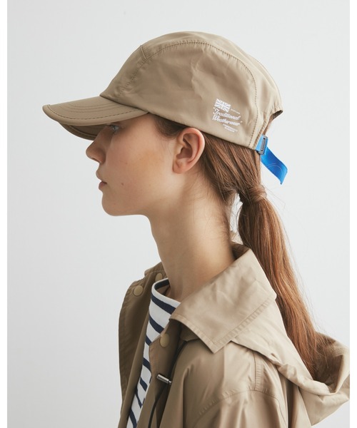 Traditional Weatherwear（トラディショナルウェザーウェア）の「SEALING RAIN CAP（キャップ・メンズ・ブラック/ベージュ/レッド/ブルー系その他・F）」の3枚目の写真