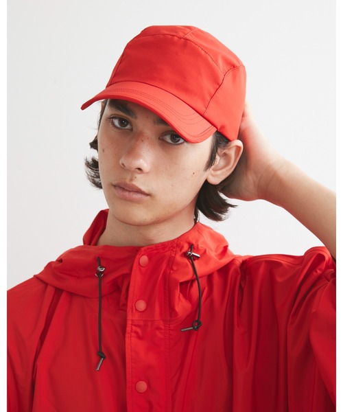 Traditional Weatherwear（トラディショナルウェザーウェア）の「SEALING RAIN CAP（キャップ・メンズ・ブラック/ベージュ/レッド/ブルー系その他・F）」の7枚目の写真